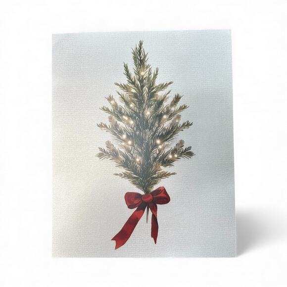 Set of 4 Vintage Rustic Farmhouse Christmas Wall Art Prints 10x8 – Unframed - Picture 5 of 6